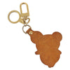 Louis Vuitton Murakami Panda Bag Charm and Keychain Vachetta Leather