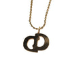 Secondhand Christian Dior CD Pendant Necklace