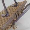 Secondhand Gucci Convertible Belted Tote GG Canvas with