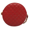 Secondhand Chanel Vintage Round Tassel Crossbody Bag Quilted