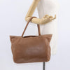 Secondhand Loewe Anagram Tote Brown Leather Accessories