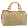Celine Vintage Duffle Bag Macadam Coated Canvas