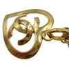 Secondhand Chanel CC Heart Pendant Necklace