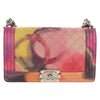 Chanel Flower Power Boy Flap Bag Quilted Lambskin