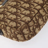 Christian Dior Vintage Trotter Shoulder Bag Canvas
