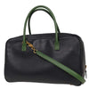 Secondhand Hermes Lorraine Bag Green Leather Bags