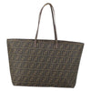 Fendi Roll Tote Zucca Canvas