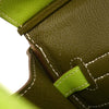 Hermes Birkin Handbag Green Togo with Palladium Hardware