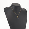 Secondhand Christian Dior CD Pendant Necklace Gold-plated