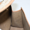 Christian Dior Vintage Honeycomb Handbag Canvas Leather