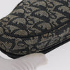 Christian Dior Saddle Zip Pouch Diorissimo Canvas