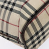 Secondhand Burberry Nova Check Tote Canvas and