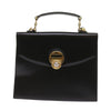 Versace Vintage Convertible Medusa Top Handle Bag Leather
