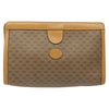 Secondhand Gucci Micro GG canvas clutch bag