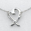 Secondhand Tiffany & Co. Paloma Picasso Loving Heart Pendant Necklace Silver 925