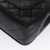 Chanel Full Flap Shoulder Bag Embossed Quilted Calfskin
