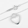 Secondhand Tiffany & Co. Sentimental Heart Necklace Silver 925