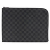 Secondhand Louis Vuitton Zip Around Pochette Jour Damier Graphite