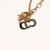 Secondhand Christian Dior CD Pendant Necklace Gold-plated