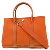Hermes Garden Party Tote Toile and Leather