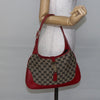 Gucci Vintage Jackie Hobo GG Canvas with Leather