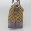 Secondhand Gucci Convertible Belted Tote GG Canvas with