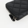 Secondhand Chanel Zip Around Organizer Wallet Quilted