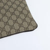 Gucci Zip Top Messenger Bag GG Coated Canvas