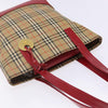 Secondhand Burberry Nova Check Tote canvas check pattern