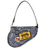 Secondhand Christian Dior Vintage Saddle Bag Printed