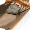 Christian Dior Vintage Honeycomb Shoulder Bag Canvas and Leather