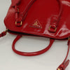Secondhand Prada Open Promenade Bag Vernice Saffiano