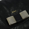 Secondhand Chloe Lily Handbag Black Leather Bags