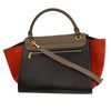 Celine Tricolor Trapeze Bag Leather