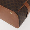 Celine Vintage Macadam Handbag Canvas and Leather