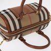 Burberry Alchester Convertible Satchel House Check Canvas