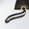Secondhand Celine Circle logo Brown Leather Bags