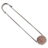 Hermes Clou de Selle Safety Pin Brooch Metal