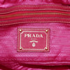 Prada Logo Drawstring Tote Tessuto