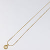 Secondhand Christian Dior CD Pendant Necklace Gold-plated