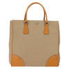 Secondhand Prada Lux Convertible Open Tote Canvas and