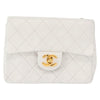 Chanel Vintage Square Classic Single Flap Bag Quilted Lambskin