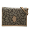 Secondhand Saint Laurent Coated Canvas Giraffe Print Shoulder Bag