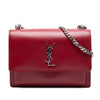 Secondhand Saint Laurent Medium Calfskin Monogram Sunset Crossbody