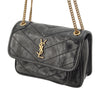 Secondhand Saint Laurent Mini Crinkled Calfskin Niki