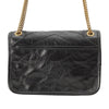 Secondhand Saint Laurent Mini Crinkled Calfskin Niki