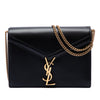 Secondhand Saint Laurent Smooth Calfskin Monogram Cassandra Clasp Bag