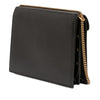 Secondhand Saint Laurent Suede and Calfskin Monogram Cassandra Clasp Bag