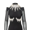 Secondhand Frankie Morello Crystal Embellished Dress - '00s