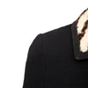 Secondhand Gianni Versace Wool Jacket with Fur Inserts - '90s